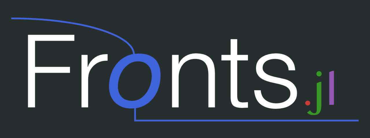 Fronts.jl logo