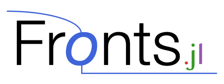 Fronts.jl logo
